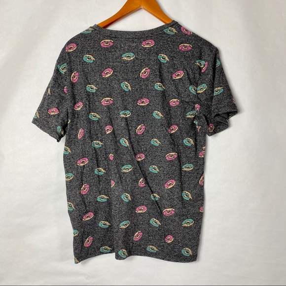 KNICKER BOCKER DONUTS RETRO T-SHIRT - Picture 2 of 3